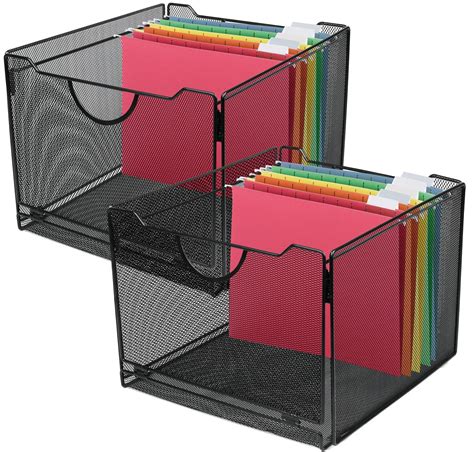 storage box with hanging files